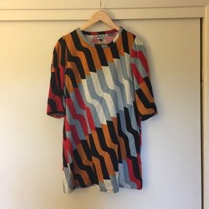 Dusen Dusen 3/4 Sleeve Minidress